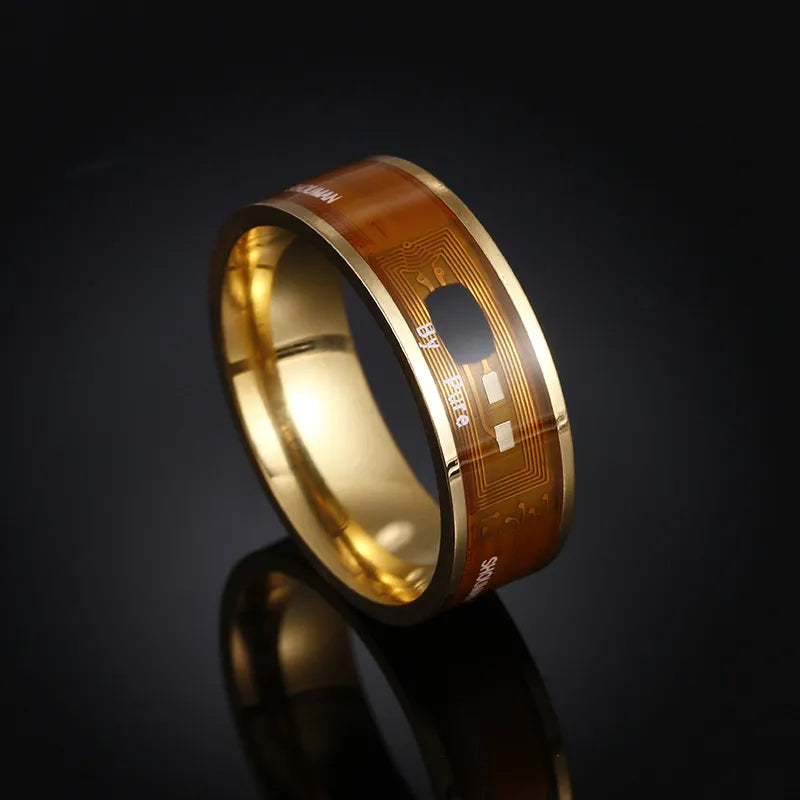 New Multifunctional Technology Waterproof Smart Intelligent NFC Finger Ring Wearable Connect Functional ring