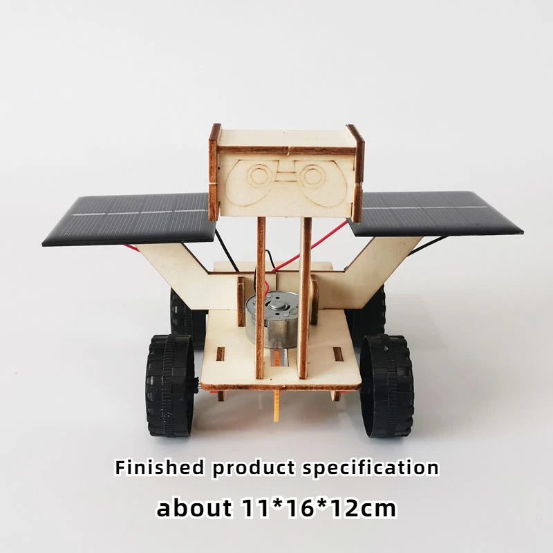 Student Science and Technology Small Production Solar Moon Mars Rover Robot Diy Handmade Materials Physics Toy Stem Toys