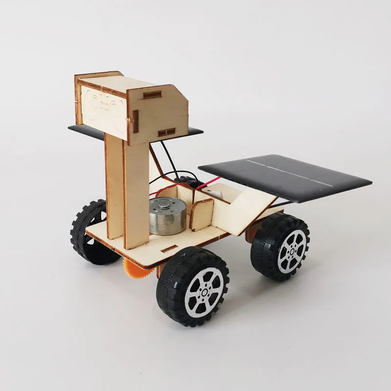 Student Science and Technology Small Production Solar Moon Mars Rover Robot Diy Handmade Materials Physics Toy Stem Toys